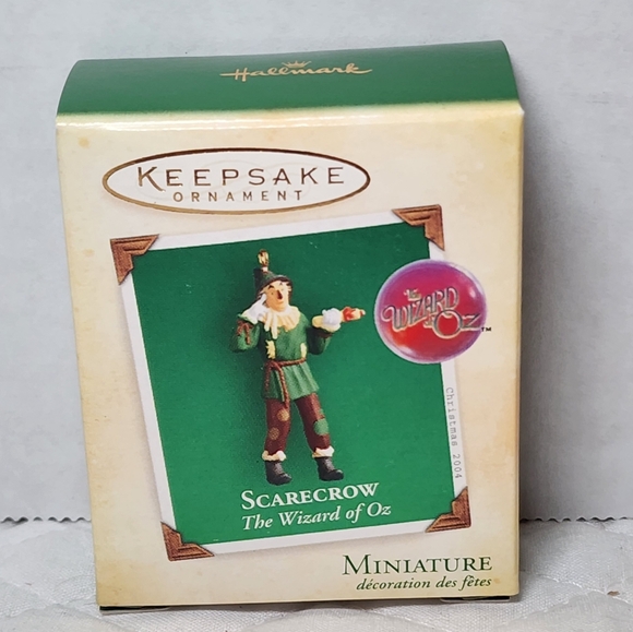 Hallmark Other - Hallmark Keepsake Ornament Scarecrow The Wizard Of Oz  Miniature 2004